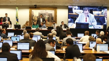 A comissão de Constituição e Justiça  da Câmara dos Deputados (CCJ) vota se mantém a prisão  do deputado  federal Chiquinho Brazão. Foto: Wilton Júnior/Estadão
