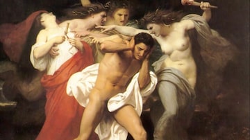 
Orestes Perseguido pelas Fúrias, de William Adolphe Bouguereau.
