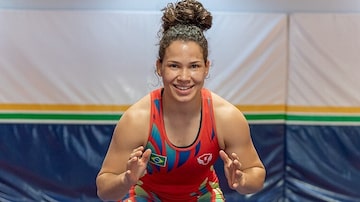 Lais Nunes disputará terceiro lugar no Mundial. Foto: Confederação Brasileira de Wrestling