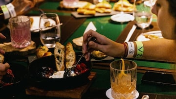 Restaurante Braza Gastronomia, localizado no terceiro andar do estádio Allianz Parque. Foto: Via Instagram/@braza.gastronomia