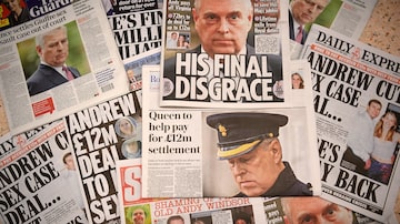 Jornais britânicos repercutem acordo envolvendo príncipe Andrew em 16 de fevereiro; perguntas em aberto. Foto: Andy Rain/EFE