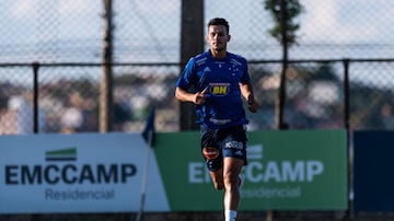 Henrique lesionou o menisco e virou desfalque no Cruzeiro. Foto: Bruno Haddad/Cruzeiro