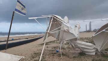 ISRAEL 29-03-2024 INTERNACIONAL EXCLUSIVO EMBARGADO  SUL DE ISRAEL GUERRA  NA FOTO praia hakim 02 FOTO LUIZ RAATZ/ESTADAO