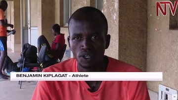 Benjamin Kigplat era queniano, mas representava a Uganda no atletismo. Foto: Reprodução/YouTube