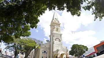 
Igreja matriz de Santa Bárbara, marco da fundação. Foto Prefeitura - divulgação
