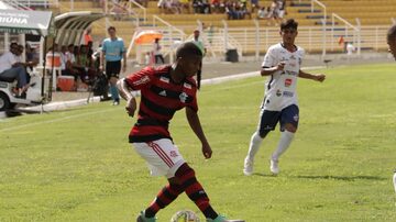 Flamengo é surpreendido pelo Trindade-GO na Copinha. Foto: Samuel Oliveira/Flamengo