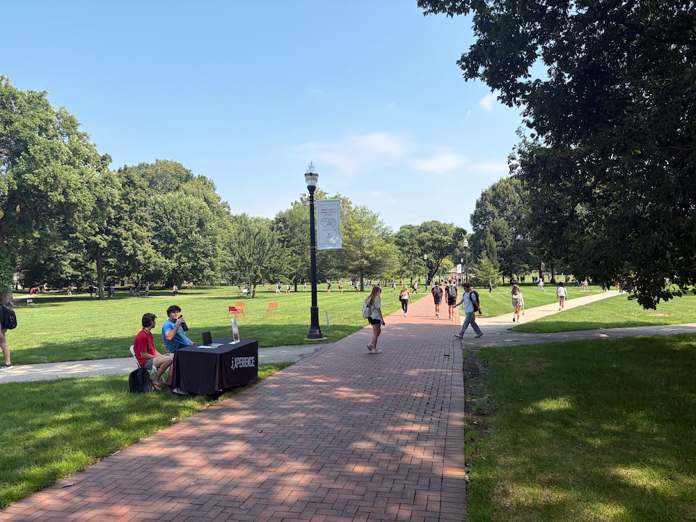 Campus da Ohio State University, em Columbus