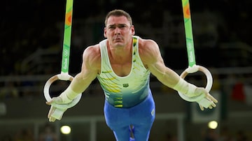 Arthur Zanetti conquista a sua segunda medalha olímpica na carreira. Foto: Mike Blake/Reuters