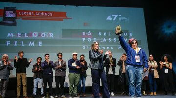 Giovanna Muzel vence Mostra Competitiva de Cinema Gaúcho com curta-metragem Só Sei Que Foi Assim. Foto: Edison Vara/Agência Pressphoto