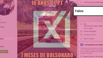 Montagem enganosa atribui a Bolsonaro obras na BR-163 feitas no governo Dilma