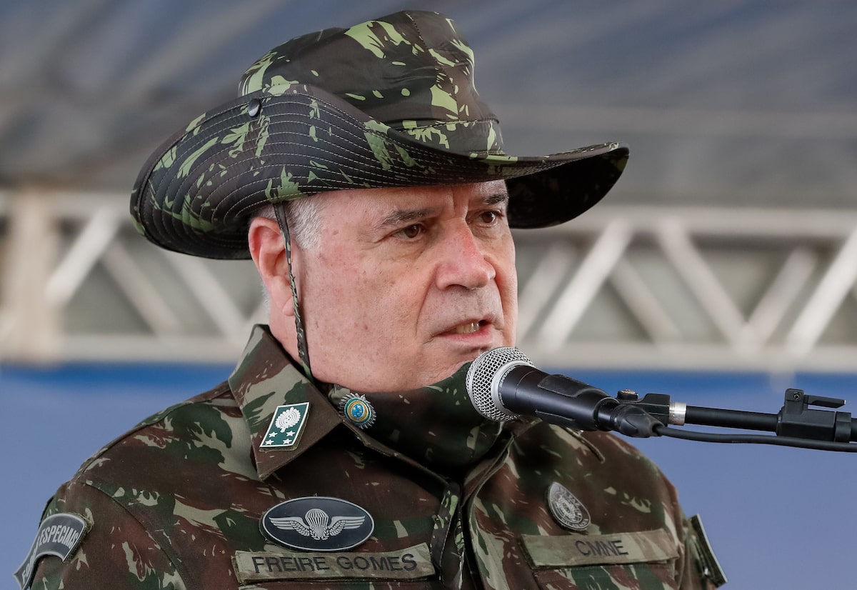 O ex-Comandante Militar do Nordeste, General Marco Antônio Freire Gomes. 