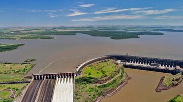 Paraguai consome 15% da energia produzida na usina. Foto: Alexandre Marchetti/Itaipu Binacional