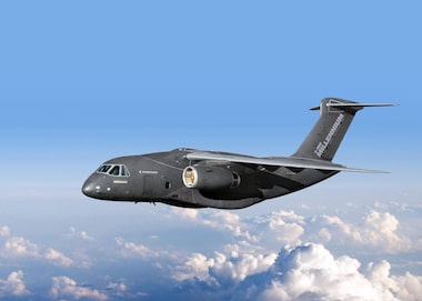 Embraer negocia a venda de 33 aeronaves de transporte militar C-390 Millennium com o governo saudita.