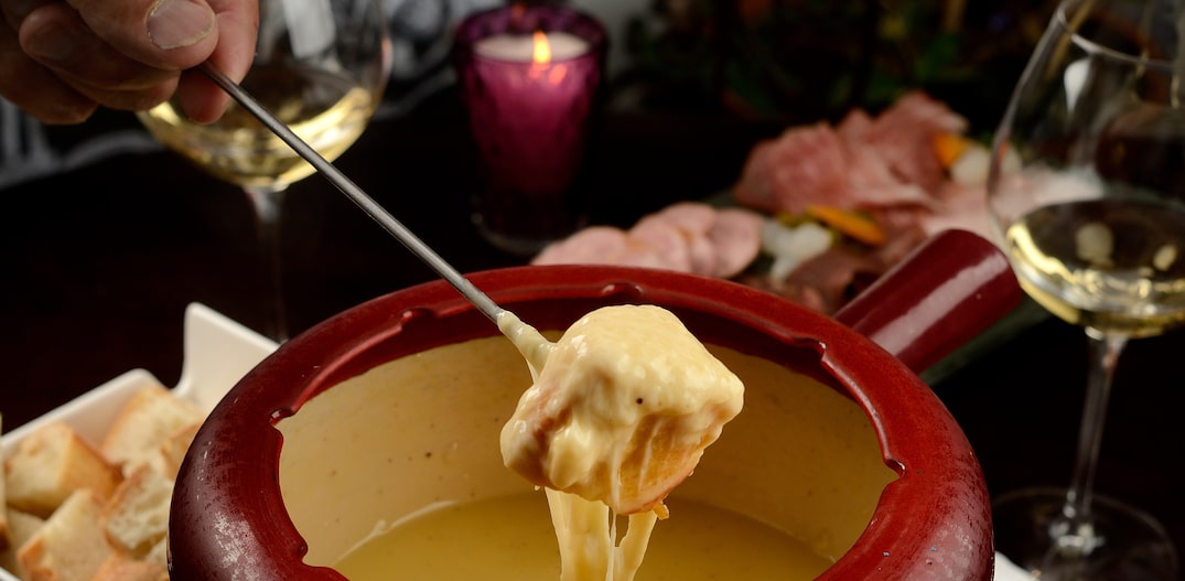 Fondue de queijo do Bistrot de Paris. Foto: Wellington Nemeth