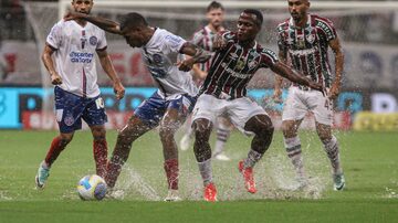 Jogo entre Bahia e Fluminense pela segunda rodada do Brasileirão. Foto: Marcelo Gonçalves/Fluminense FC