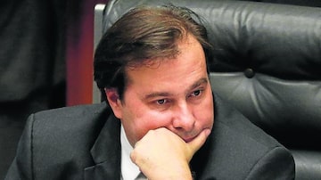 O presidente da Câmara, Rodrigo Maia. Foto: Dida Sampaio/Estadão