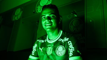 Bruno Rodrigues, novo reforço do Palmeiras. Foto: Fabio Menotti/Palmeiras