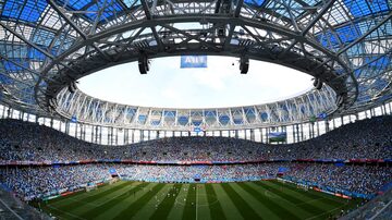 Suspeita.O estádio de Nijni Novgorod, sob investigação. Foto: Johannes Eisele/AFP