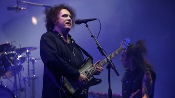 Robert Smith of the British band The Cure performs the Pyramid Stage closing set during Glastonbury Festival in Somerset, Britain June 30, 2019. REUTERS/Henry Nicholls. Foto: Henry Nicholls/Reuters