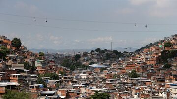 Complexo de favelas do Alemão. Foto: FABIO MOTTA/ESTADÃO