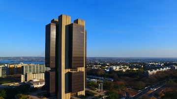 Vista aérea do Banco Central, em Brasília. Foto: Dida Sampaio/Estadão