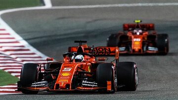 
Quatro vezes campeão mundial, Vettel é o primeiro piloto da equipe mas sofre pressão de Leclerc (Ferrari)

