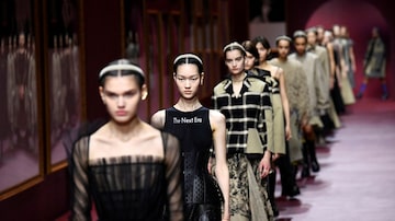 Desfile da Dior na Semana de Moda de Paris. Foto: Piroschka van de Wouw/ Reuters