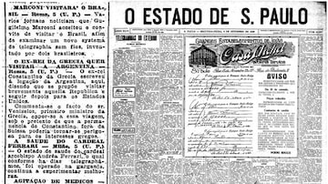 Publicado em 6/9/1920. Foto: Acervo/Estadão
