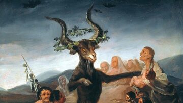 O sabá das bruxas retratado por Goya
