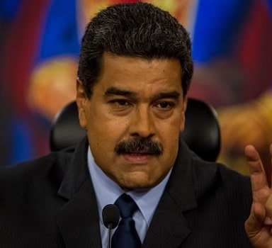 O presidente venezuelano, Nicolás Maduro, um dos políticos citados em vídeo de humorista