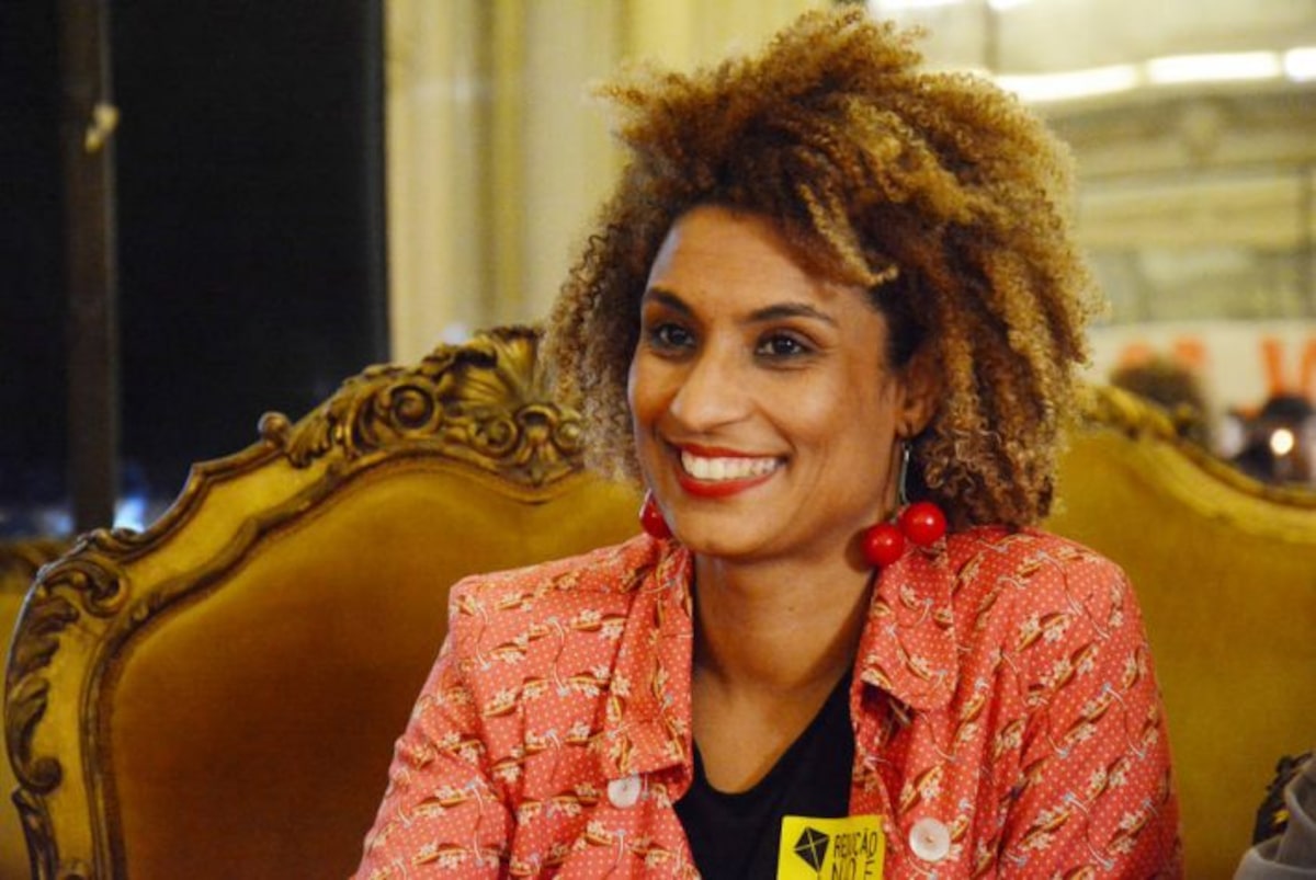 A vereadora Marielle Franco (PSOL-RJ), assassinada em 2018 no Rio de Janeiro.