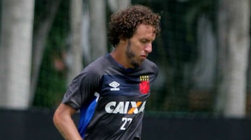 Rafael Galhardo em treino do Vasco. Foto: Divulgação/Vasco