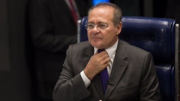 Renan Calheiros, no Senado. Foto: Ed Ferreira|Estadao
