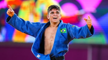 Renan Torres ganhou medalha de ouro para o Brasil na categoria até 60 kg no judô dos Jogos Pan-Americanos. Foto: Abelardo Mendes Jr./rededoesporte.gov.br