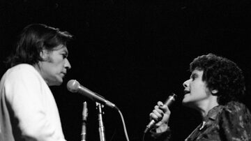 Elis Regina e Tom JobimElis Regina e Tom Jobim em show em 1974. Foto: Autor não identificado/Estadão