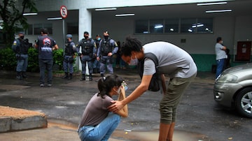 Manaus enfrenta crise sanitária, com falta de oxigênio para pacientes hospitalares. Foto: Edmar Barros/AP Photo