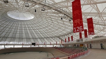 Velódromo foi construído para os Jogos Pan-Americanos. Foto: Henry Romero/Reuters