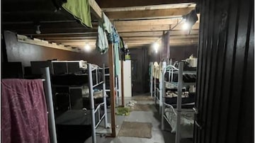 Trabalhadores eram mantidos em situação análoga à escravidão em alojamento em Bento Gonçalves (RS). Foto: Polícia Rodoviária Federal-RS/Divulgação
