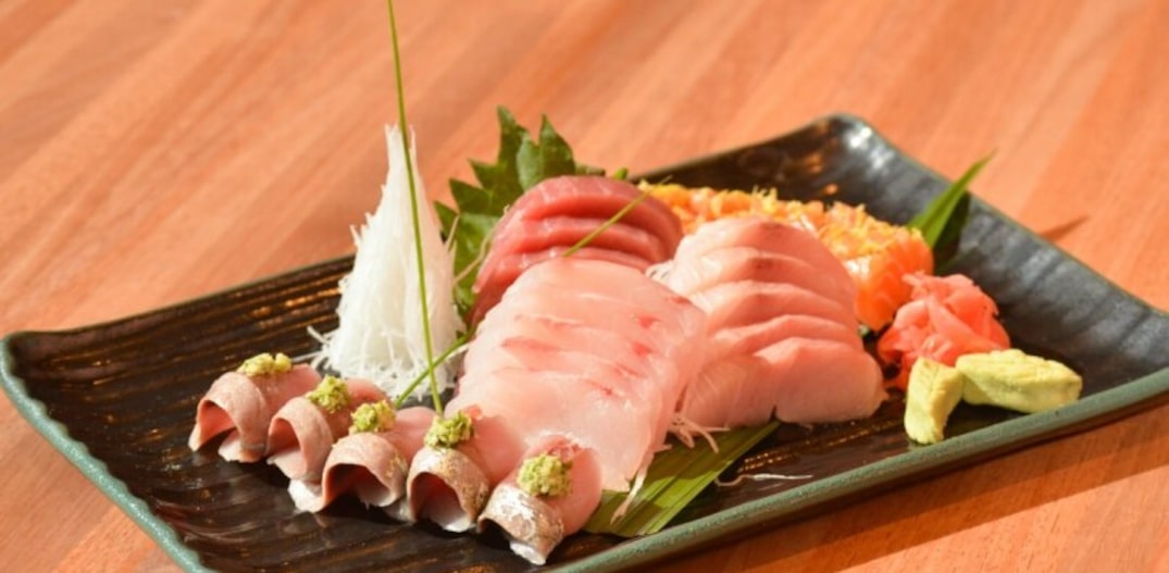 Seleção de sashimis do novo Kitchin, no Itaim Bibi. Foto: Eduardo Magno|Divulgação