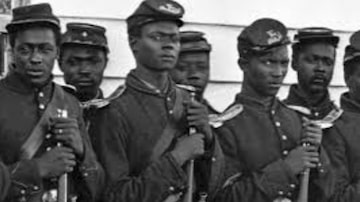 
Soldados negros do Exército Imperial brasileiro.
