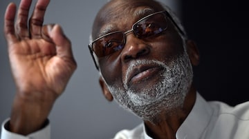 (FILES) In this file photo taken on August 3, 2016 US jazz pianist and composer Ahmad Jamal (born Frederick Russell Jones) speaks during the Marciac Jazz Festival in Marciac. - Ahmad Jamal, a towering and influential jazz pianist, composer and band leader in a career spanning more than seven decades, has died at age 92, news reports said Sunday.
Jamal's widow Laura Hess-Hey confirmed his death but did not give details, The Washington Post reported. Music news outlets in France and Britain also reported his death. (Photo by Rémy GABALDA / AFP)