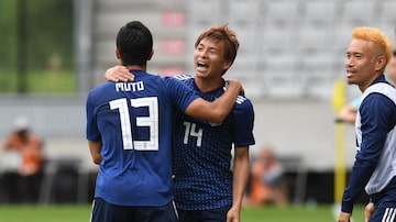 Muto, da seleção japonesa. Foto: Christof Stache/AFP
