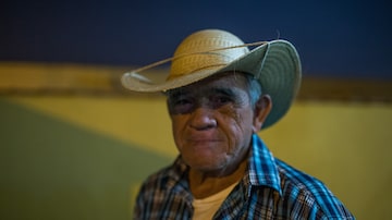 O aposentado JoãoBatista de Souza, de 70 anos, conhecido por sua dedicação à romaria até Aparecida. Foto: Tiago Queiroz