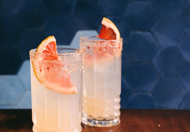 Paloma, drinque com tequila e grapefruit.
