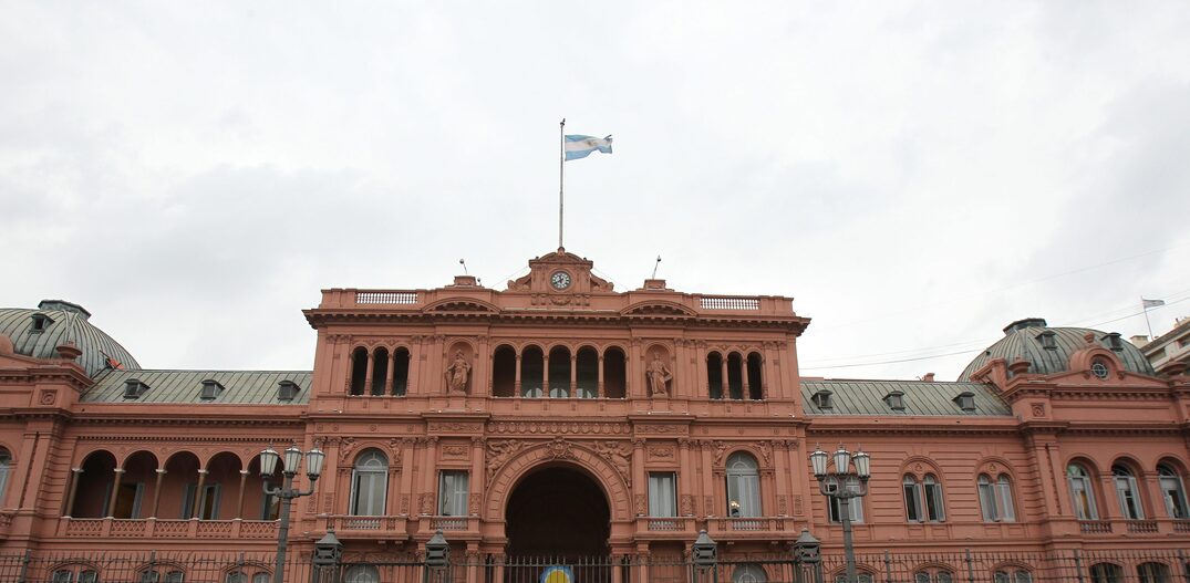 A Casa Rosada em Buenos Aires. Foto: David Fernandez/EFE
