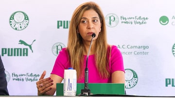 Leila Pereira. Foto: Fabio Menotti/Palmeiras