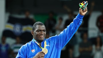 CubanoMijain Lopez sagrou-se tricampeão olímpicos da modalidade. Foto: AFP Photo/ Jack Guez