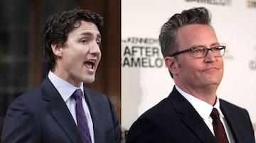 O primeiro-ministro canadense Justin Trudeau foi ao Twitter desafiar o ator Mathew Perry para uma revanche de uma 'briga' que tiveram na escola. Foto: REUTERS/Chris Wattie | REUTERS/Mario Anzuoni