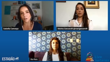 Live com a jornalista Izabella Camargo e a advogada Marina Ganzarolli contou com mediação da editora Bia Reis. Foto: Estadão