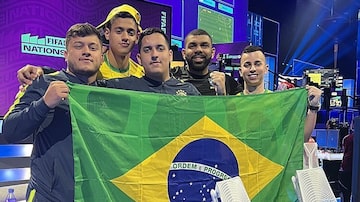 Seleção brasileira de futebol virtual conquista a Copa do Mundo no Fifa 22 ao derrotar a Polônia na final. Foto: Divulgação
